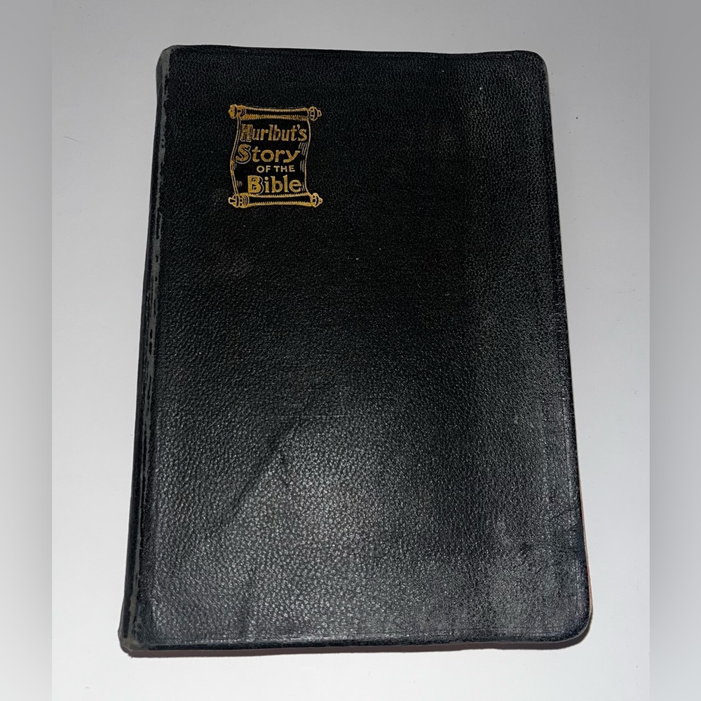 Hurlbuts Story Of The Bible 1932 Black Soft Cover By Jesse Lyman Hurlbut